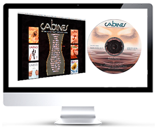 écran du CD-ROM interactif pour CABINES par Franck Cord'homme 2005